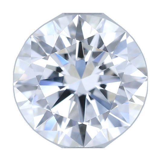 1.00 ct round lab-grown diamond, E color, VVS2 clarity, IGI certified, still from its 360° video