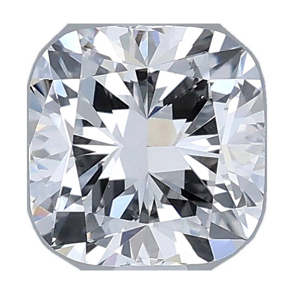 1.01 ct cushion lab-grown diamond, D color, VVS2 clarity, IGI certified, still from its 360° video