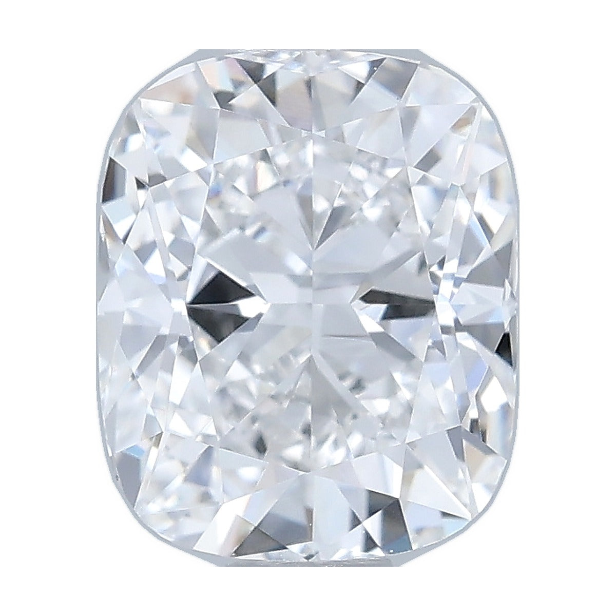 1.01 ct elongated cushion lab-grown diamond, D color, VS1 clarity, IGI certified, still from its 360° video