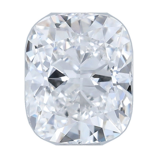 1.01 ct elongated cushion lab-grown diamond, D color, VS1 clarity, IGI certified, still from its 360° video