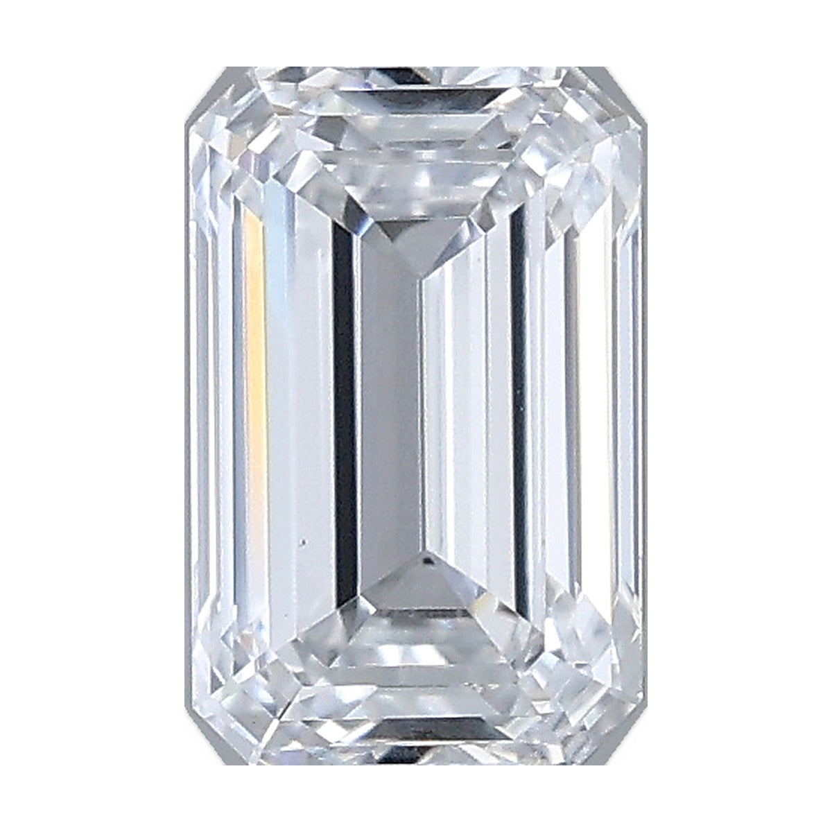 1.01 ct emerald lab-grown diamond, D color, VVS2 clarity, IGI certified, still from its 360° video
