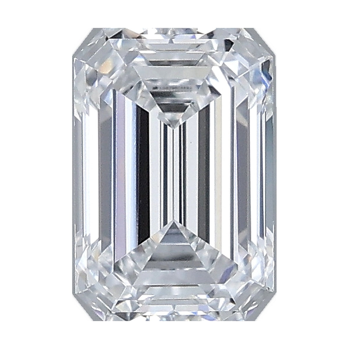 1.01 ct emerald lab-grown diamond, E color, VVS2 clarity, IGI certified, still from its 360° video