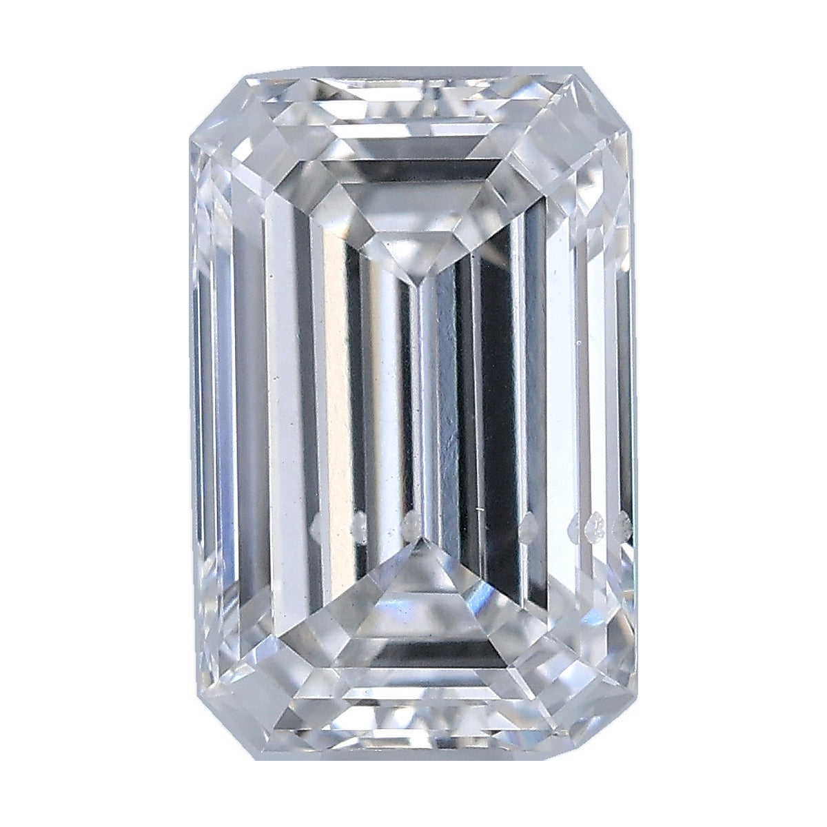 1.01 ct emerald lab-grown diamond, G color, SI1 clarity, IGI certified, still from its 360° video