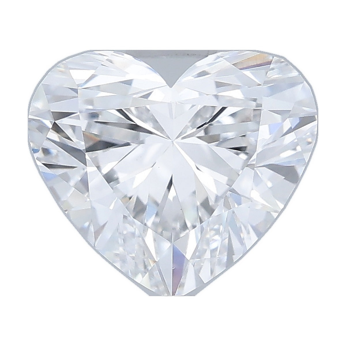 1.01 ct heart lab-grown diamond, D color, VVS2 clarity, IGI certified, still from its 360° video