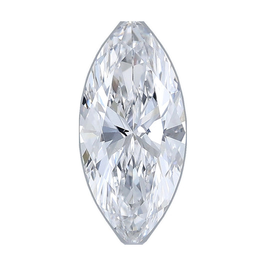 1.01 ct marquise lab-grown diamond, D color, VS1 clarity, IGI certified, still from its 360° video