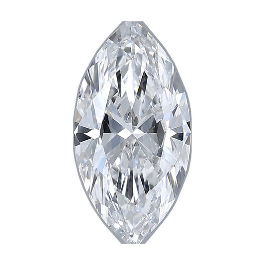 1.01 ct marquise lab-grown diamond, D color, VS1 clarity, IGI certified, still from its 360° video