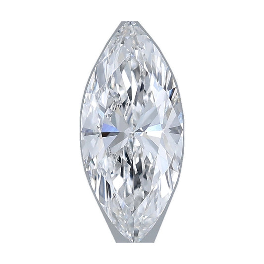 1.01 ct marquise lab-grown diamond, E color, VS1 clarity, IGI certified, still from its 360° video