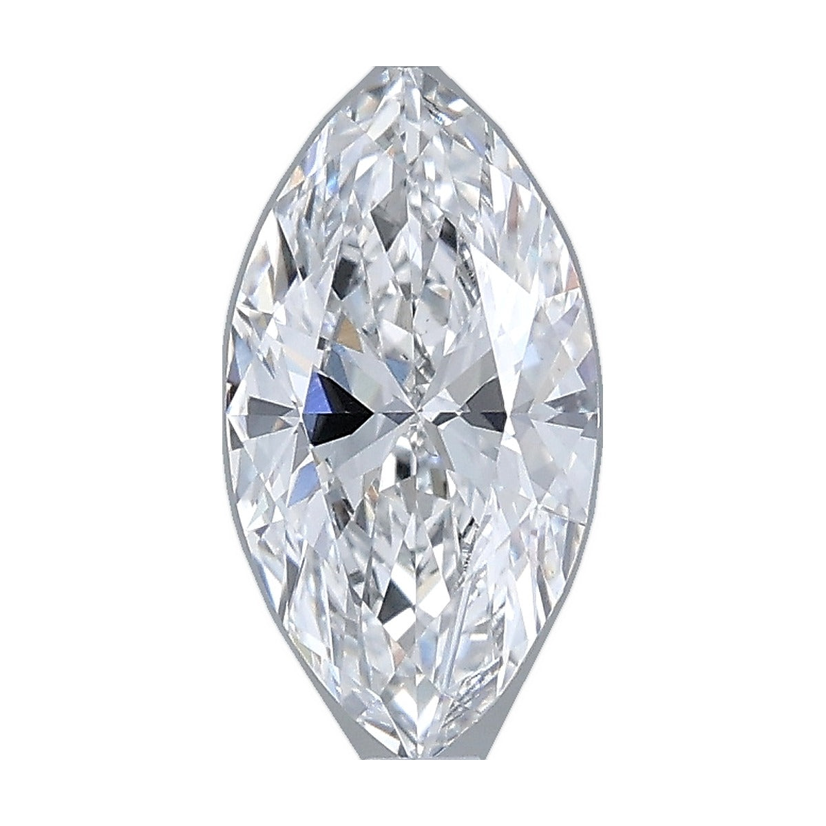 1.01 ct marquise lab-grown diamond, E color, VS1 clarity, IGI certified, still from its 360° video