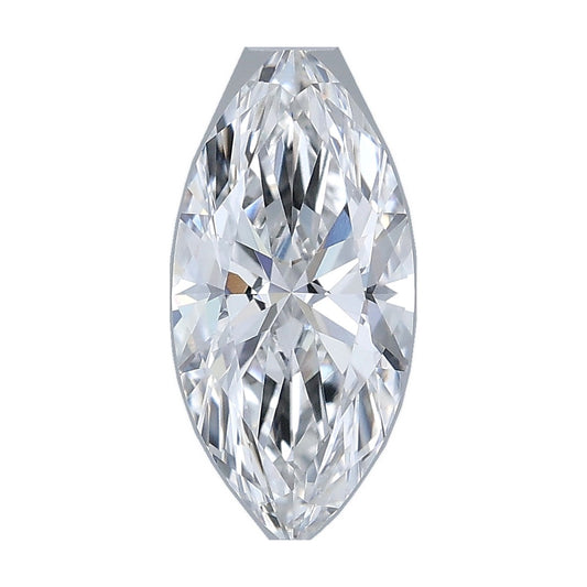1.01 ct marquise lab-grown diamond, E color, VVS1 clarity, IGI certified, still from its 360° video