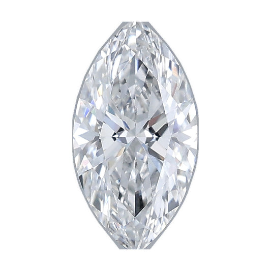 1.01 ct marquise lab-grown diamond, E color, VVS2 clarity, IGI certified, still from its 360° video