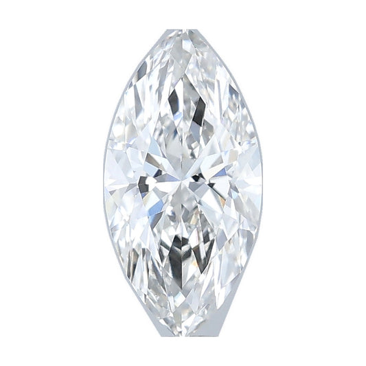 1.01 ct marquise lab-grown diamond, F color, VVS2 clarity, IGI certified, still from its 360° video