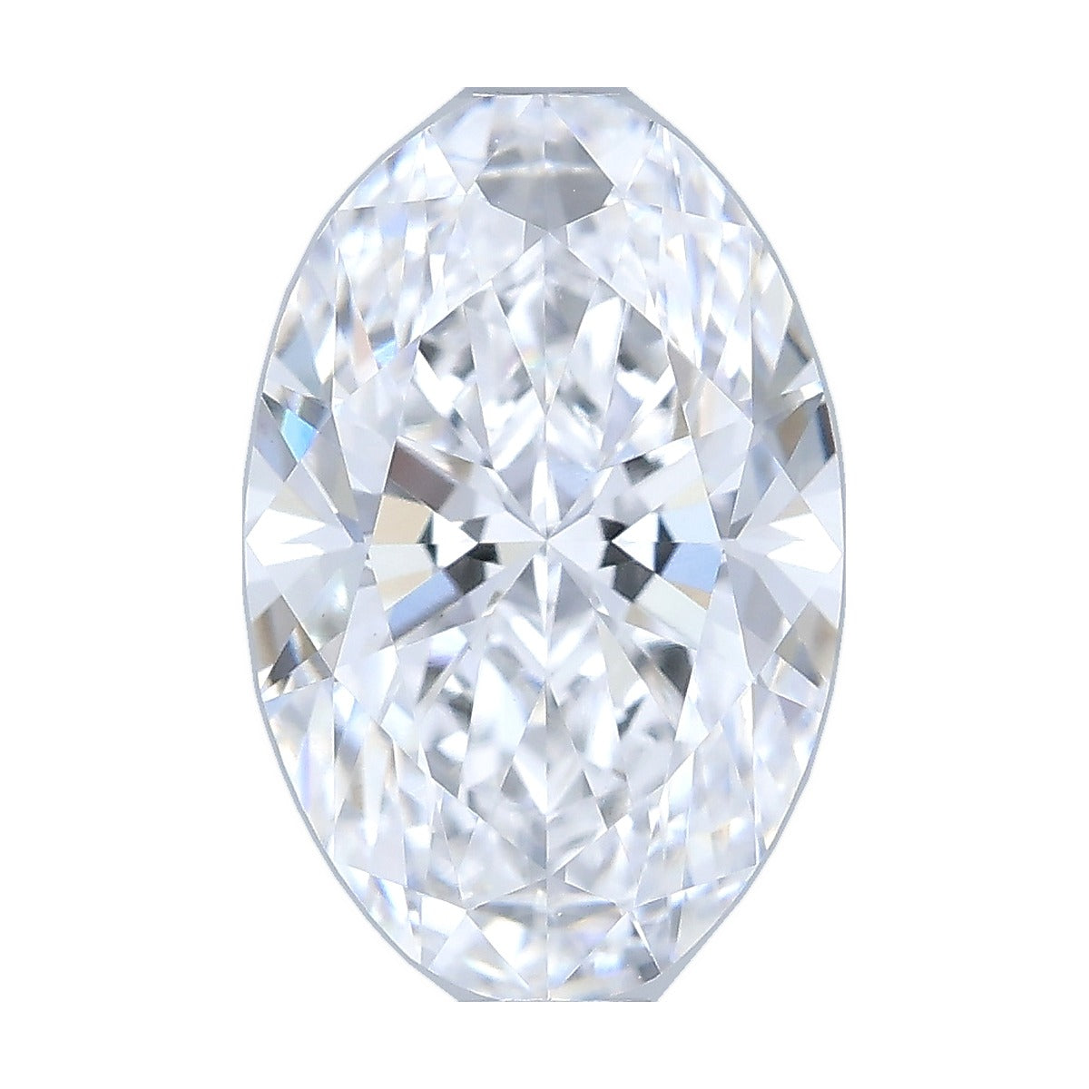 1.01 ct oval lab-grown diamond, D color, VS1 clarity, IGI certified, still from its 360° video