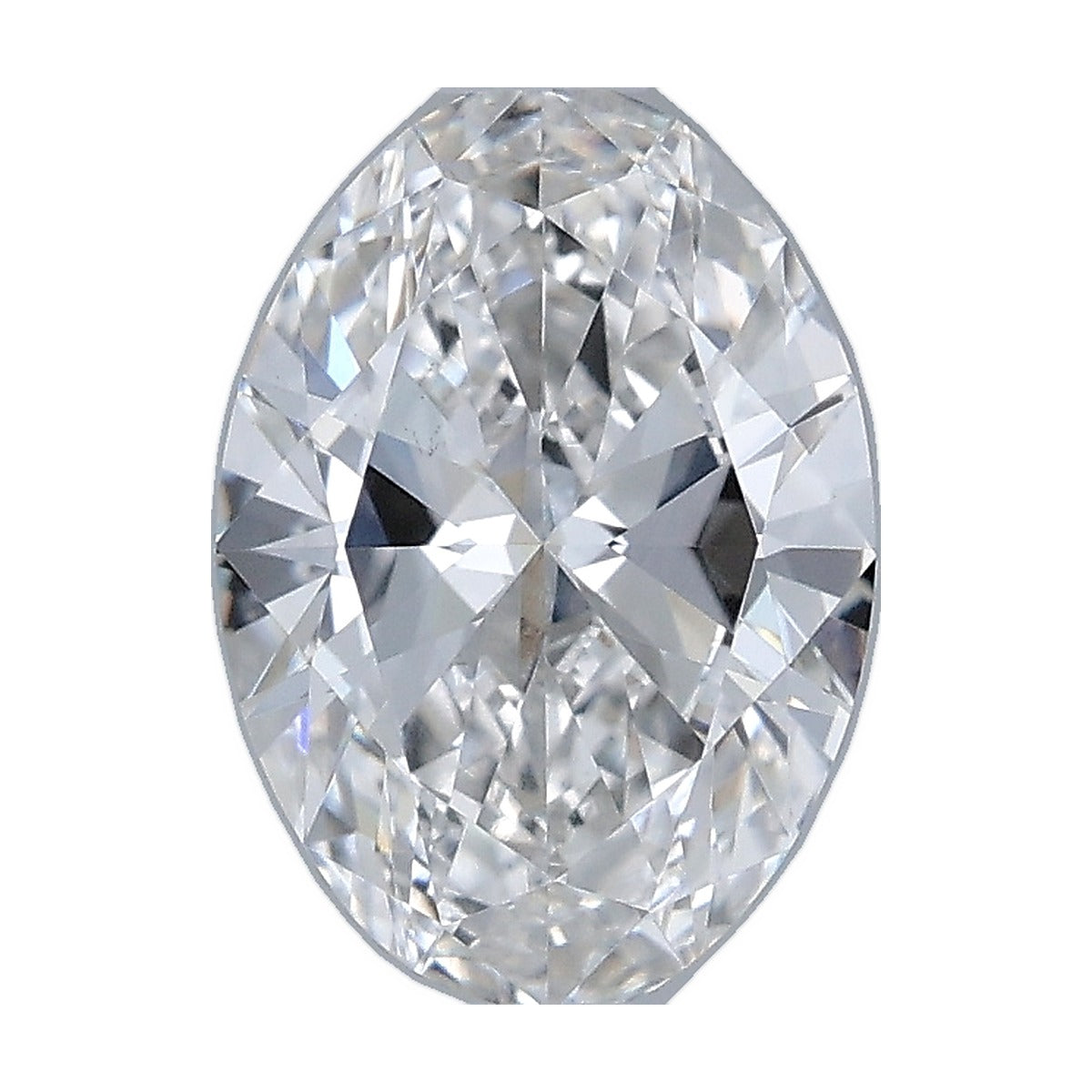 1.01 ct oval lab-grown diamond, F color, VS1 clarity, IGI certified, still from its 360° video
