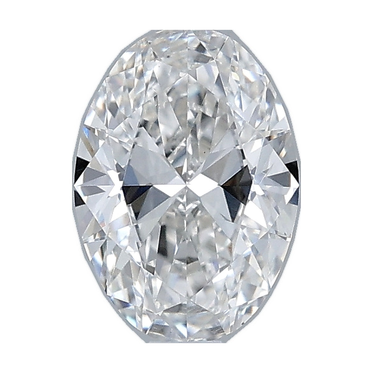 1.01 ct oval lab-grown diamond, F color, VS1 clarity, IGI certified, still from its 360° video