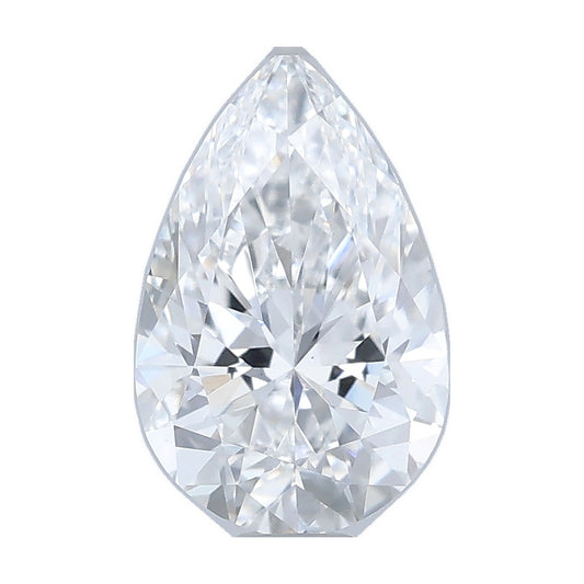 1.01 ct pear lab-grown diamond, D color, VS1 clarity, IGI certified, still from its 360° video