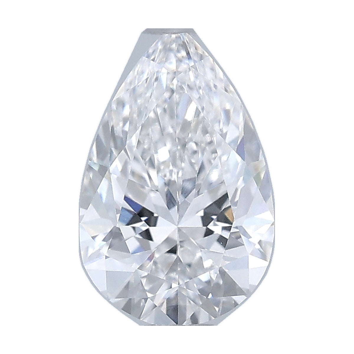 1.01 ct pear lab-grown diamond, D color, VVS1 clarity, IGI certified, still from its 360° video