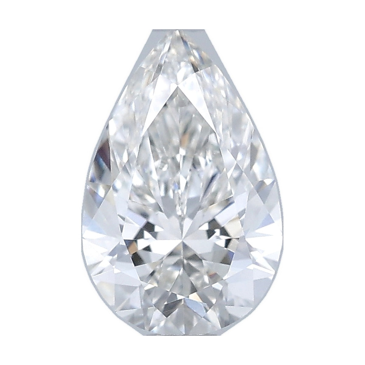 1.01 ct pear lab-grown diamond, F color, VVS1 clarity, IGI certified, still from its 360° video