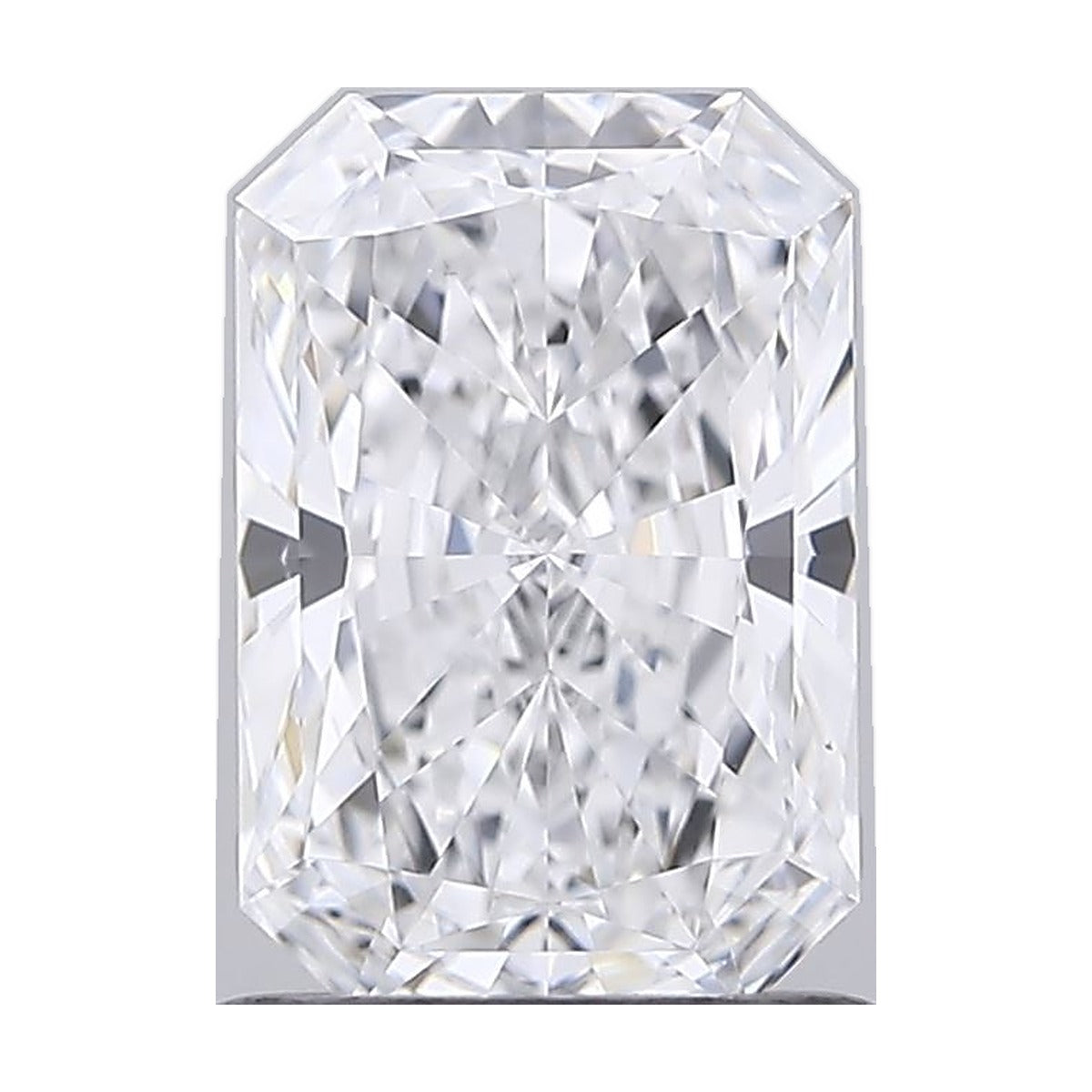 1.01 ct radiant lab-grown diamond, D color, VS1 clarity, IGI certified, still from its 360° video