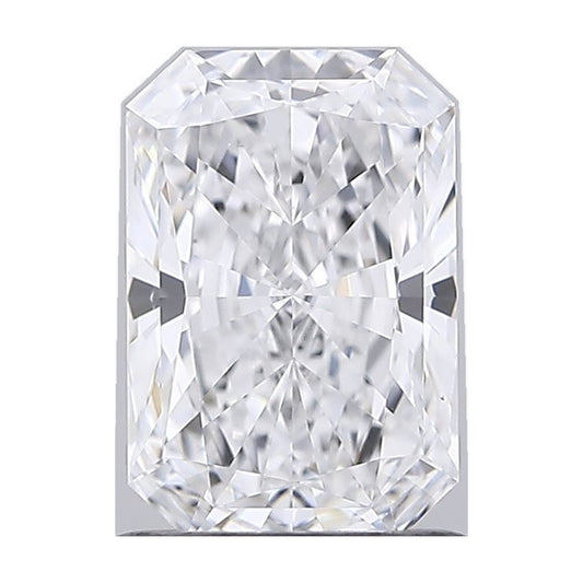 1.01 ct radiant lab-grown diamond, D color, VS1 clarity, IGI certified, still from its 360° video