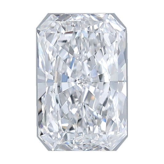 1.01 ct radiant lab-grown diamond, D color, VS1 clarity, IGI certified, still from its 360° video
