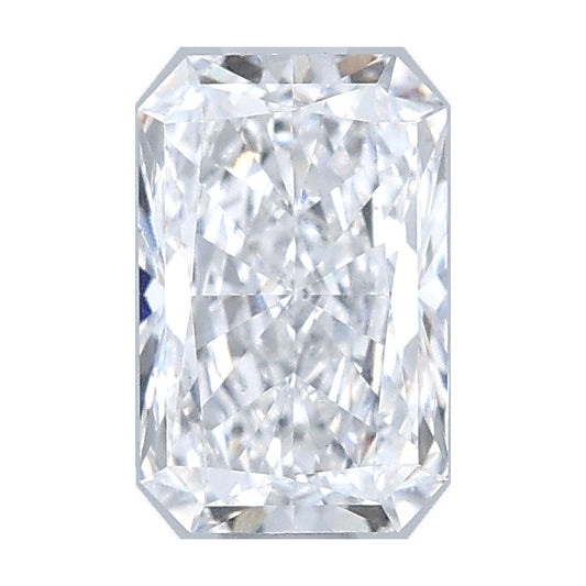 1.01 ct radiant lab-grown diamond, D color, VS2 clarity, IGI certified, still from its 360° video