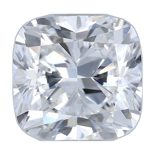 1.02 ct cushion lab-grown diamond, E color, VS2 clarity, IGI certified, still from its 360° video