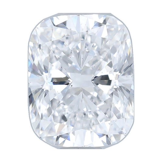 1.02 ct elongated cushion lab-grown diamond, D color, VS2 clarity, IGI certified, still from its 360° video