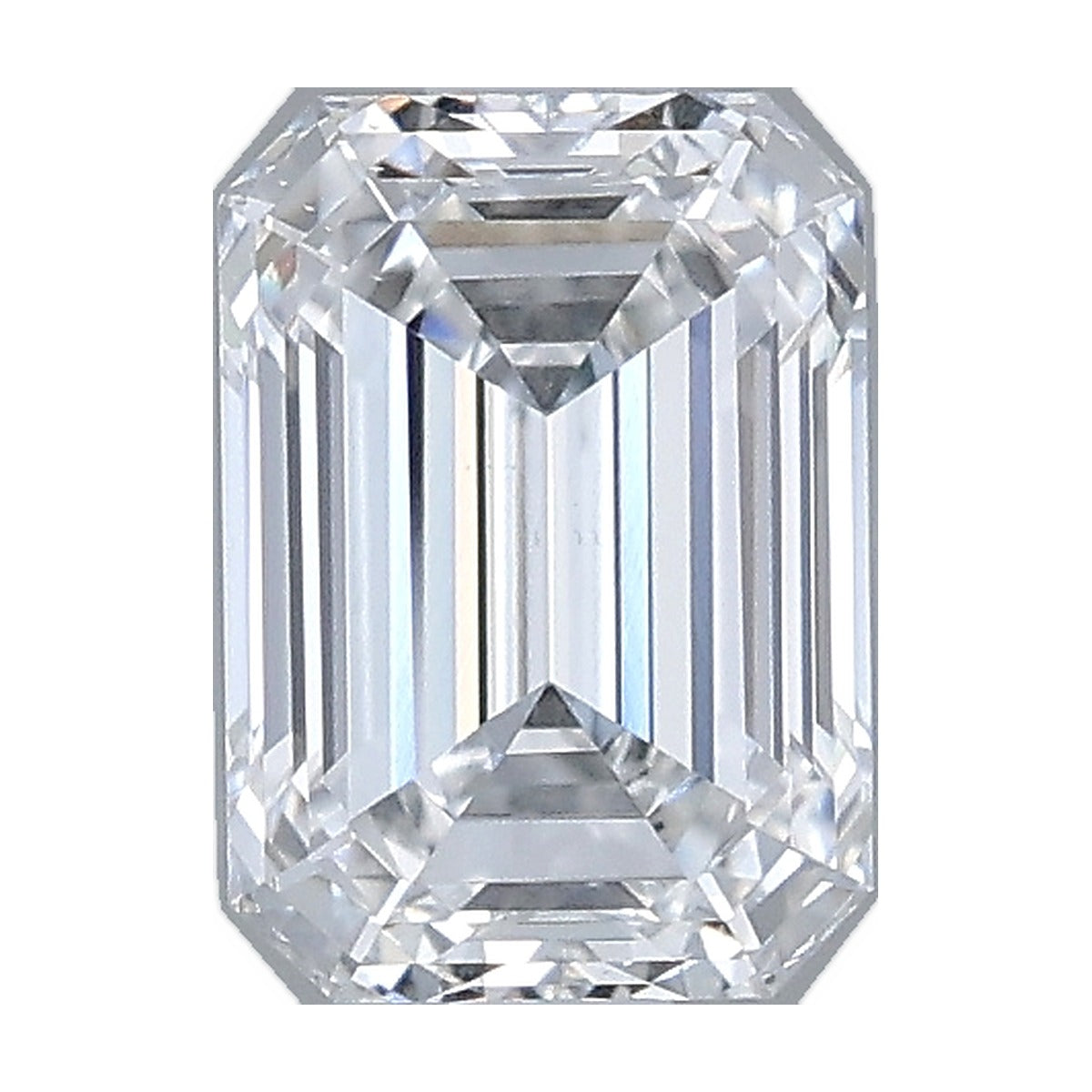 1.02 ct emerald lab-grown diamond, E color, VS1 clarity, IGI certified, still from its 360° video