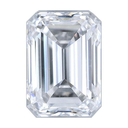 1.02 ct emerald lab-grown diamond, E color, VVS2 clarity, IGI certified, still from its 360° video