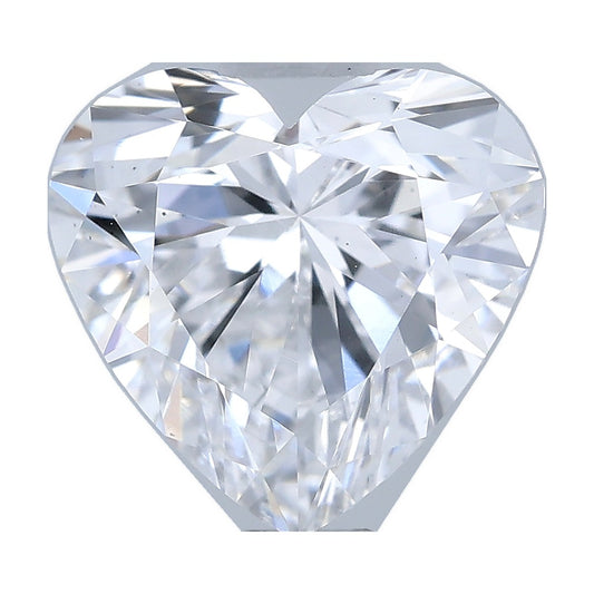 1.02 ct heart lab-grown diamond, D color, VS2 clarity, IGI certified, still from its 360° video