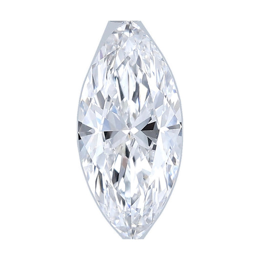 1.02 ct marquise lab-grown diamond, D color, VVS2 clarity, GIA certified, still from its 360° video