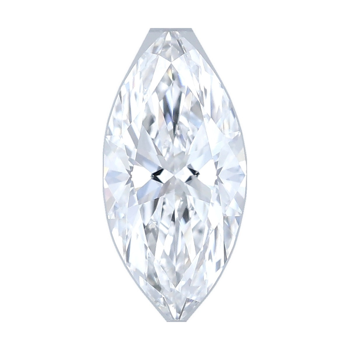 1.02 ct marquise lab-grown diamond, D color, VVS2 clarity, IGI certified, still from its 360° video