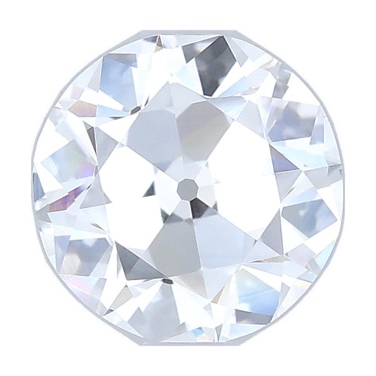 1.02 ct old european round lab-grown diamond, D color, VS1 clarity, IGI certified, still from its 360° video