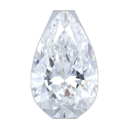 1.02 ct pear lab-grown diamond, D color, VS1 clarity, IGI certified, still from its 360° video