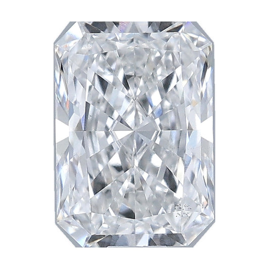 1.02 ct radiant lab-grown diamond, E color, VS2 clarity, IGI certified, still from its 360° video