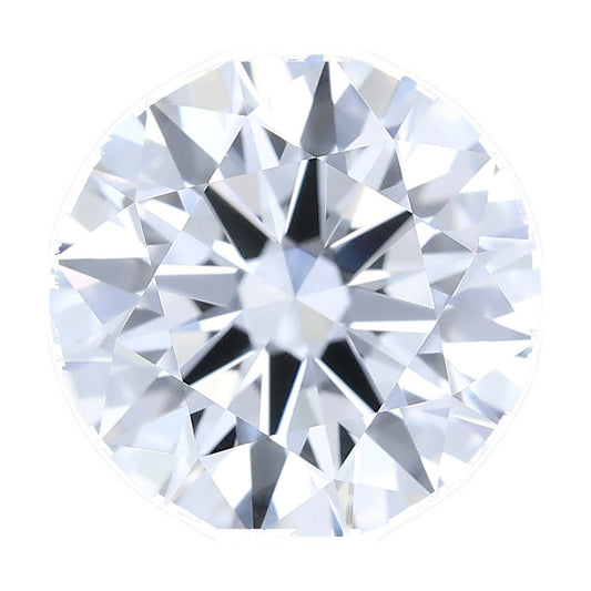 1.02 ct round lab-grown diamond, D color, VVS1 clarity, IGI certified, still from its 360° video