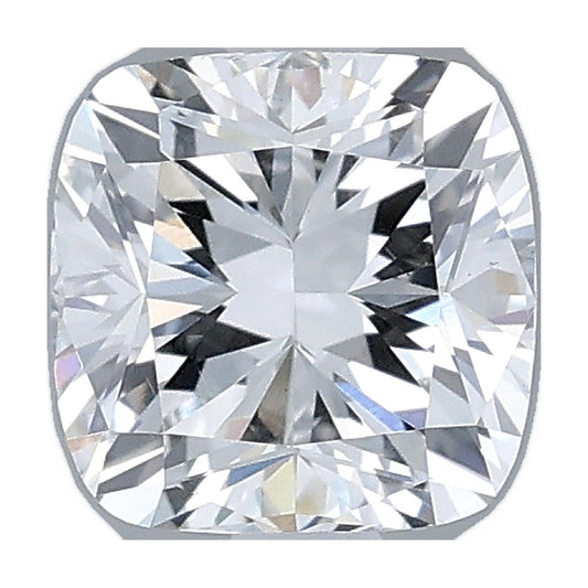 1.03 ct cushion lab-grown diamond, F color, VS2 clarity, IGI certified, still from its 360° video