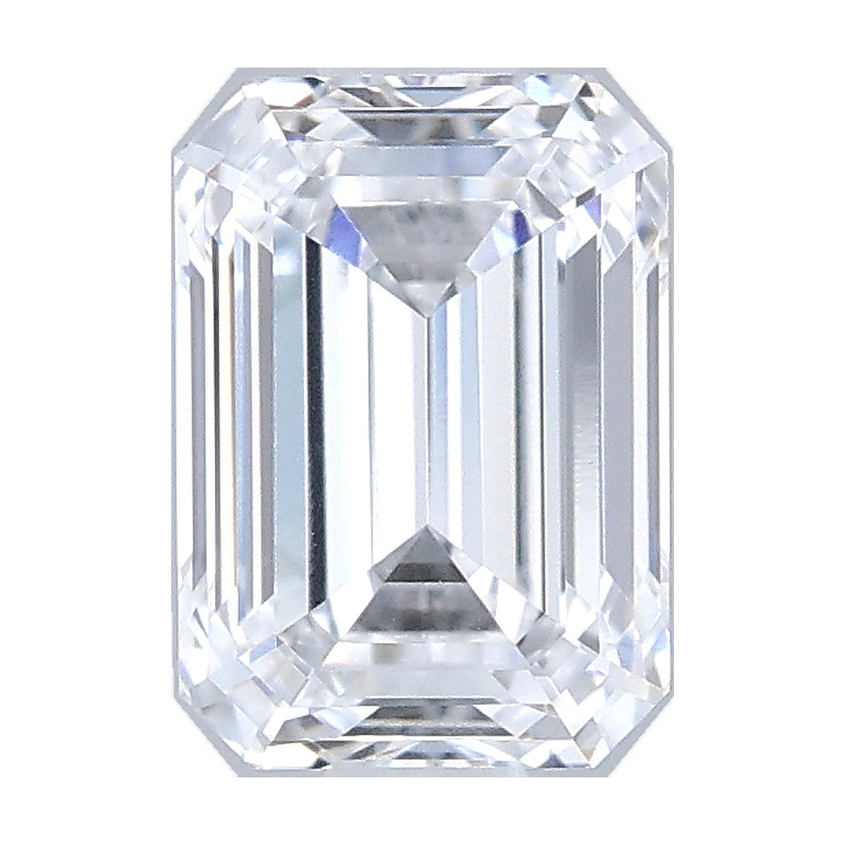 1.03 ct emerald lab-grown diamond, D color, VVS1 clarity, IGI certified, still from its 360° video