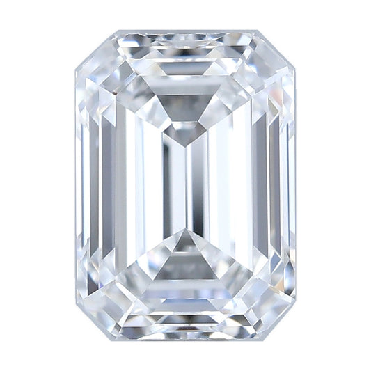 1.03 ct emerald lab-grown diamond, D color, VVS2 clarity, IGI certified, still from its 360° video