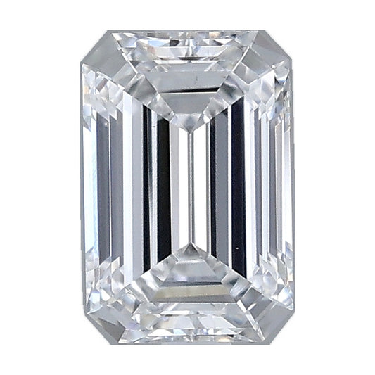 1.03 ct emerald lab-grown diamond, E color, VS1 clarity, IGI certified, still from its 360° video