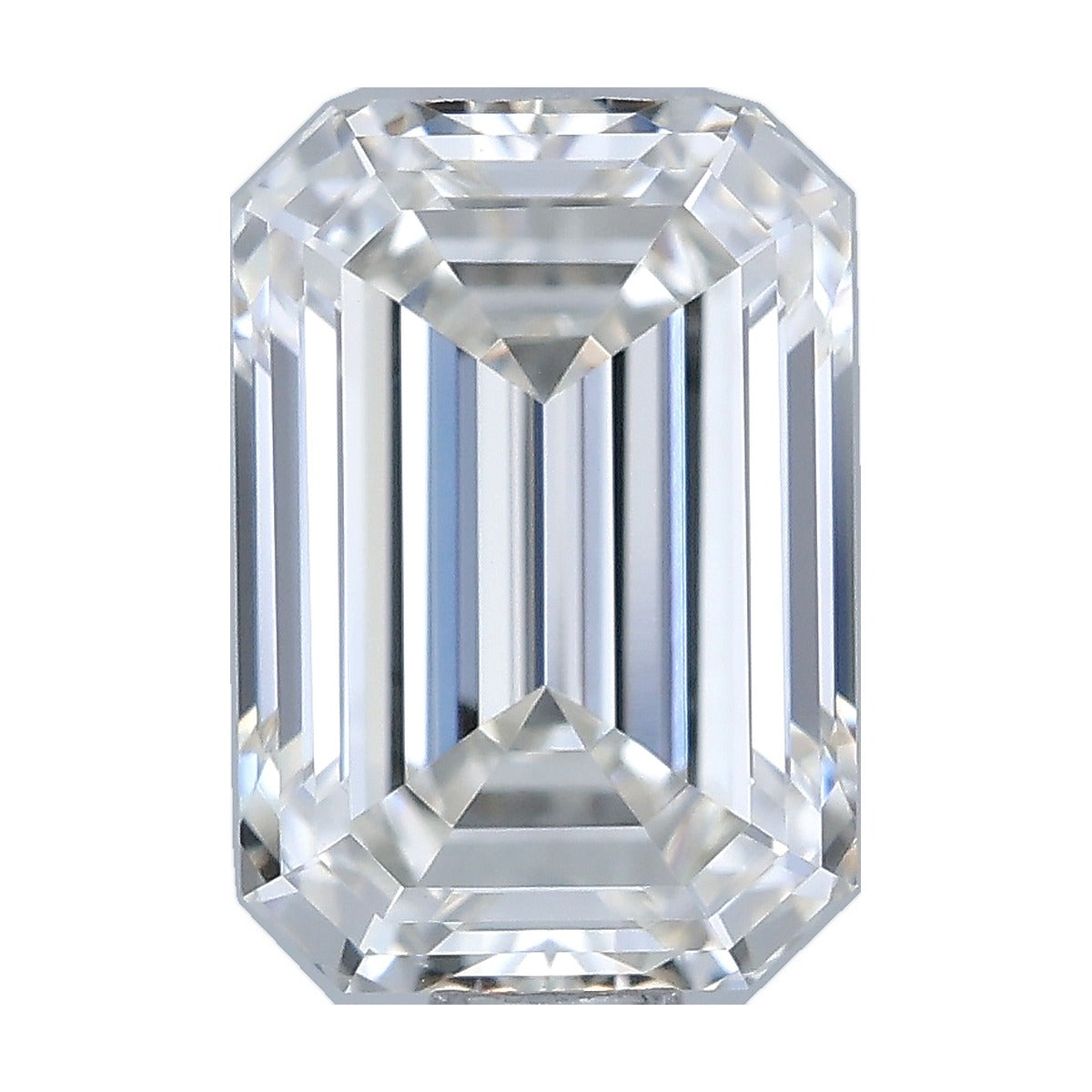 1.03 ct emerald lab-grown diamond, G color, VVS2 clarity, IGI certified, still from its 360° video