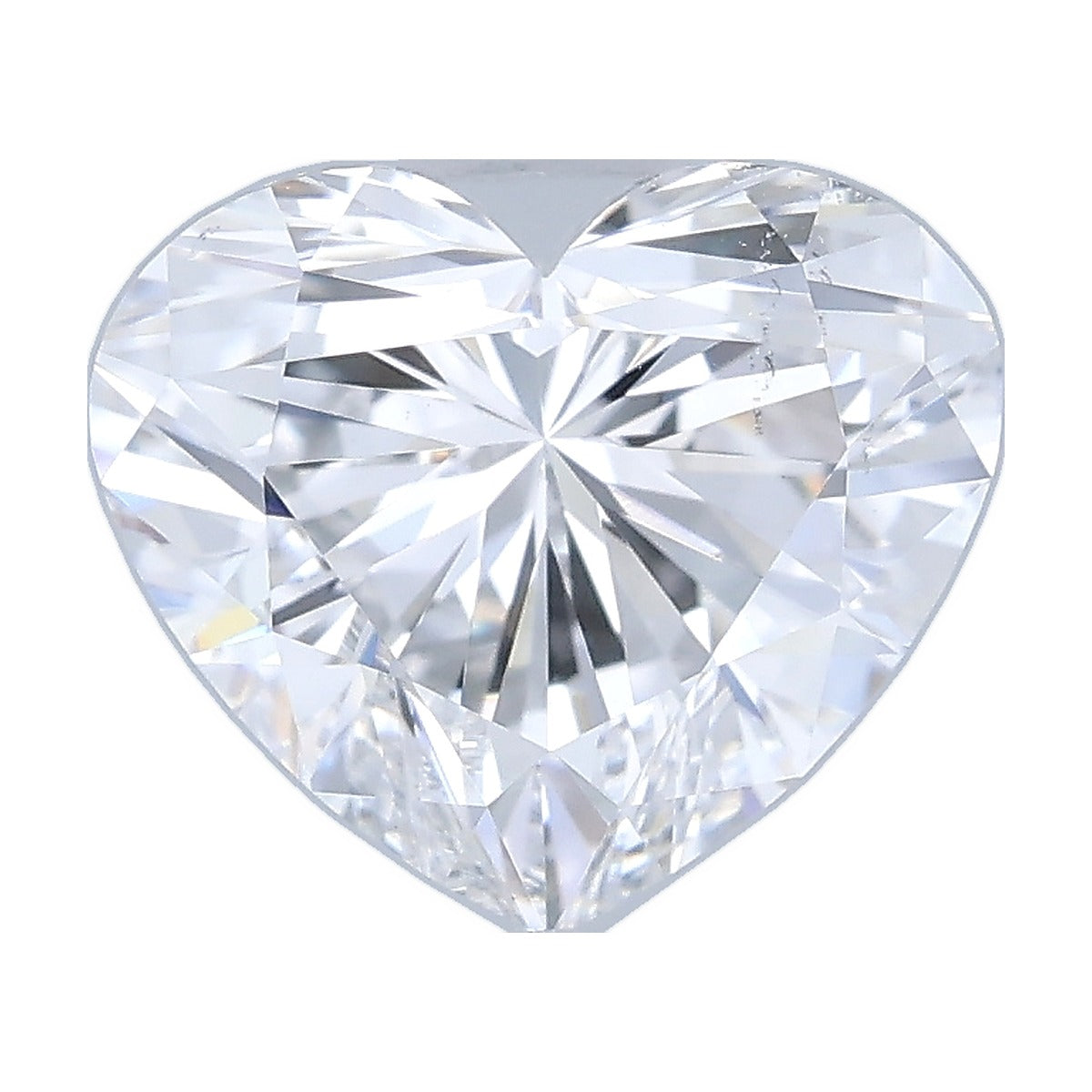 1.03 ct heart lab-grown diamond, D color, VS2 clarity, IGI certified, still from its 360° video