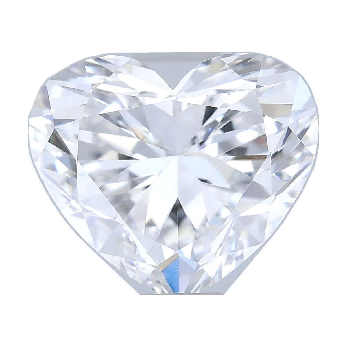 1.03 ct heart lab-grown diamond, D color, VVS2 clarity, IGI certified, still from its 360° video