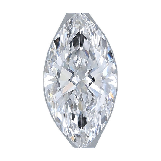 1.03 ct marquise lab-grown diamond, D color, VVS2 clarity, IGI certified, still from its 360° video