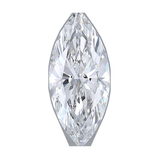 1.03 ct marquise lab-grown diamond, E color, VVS2 clarity, IGI certified, still from its 360° video