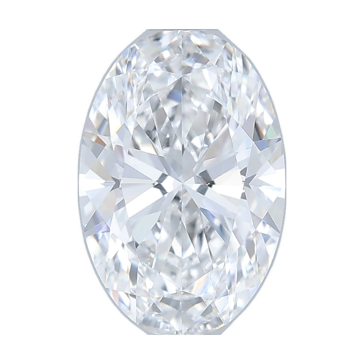1.03 ct oval lab-grown diamond, D color, VVS1 clarity, IGI certified, still from its 360° video