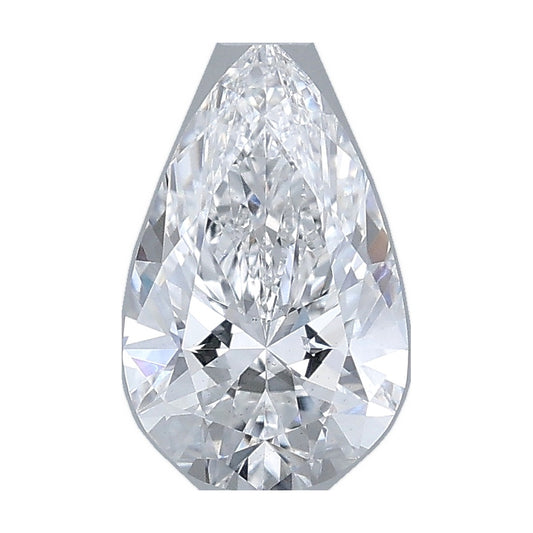 1.03 ct pear lab-grown diamond, D color, VS2 clarity, IGI certified, still from its 360° video