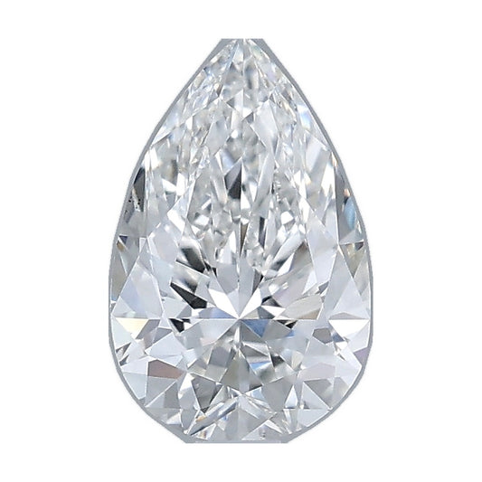 1.03 ct pear lab-grown diamond, E color, VS2 clarity, IGI certified, still from its 360° video
