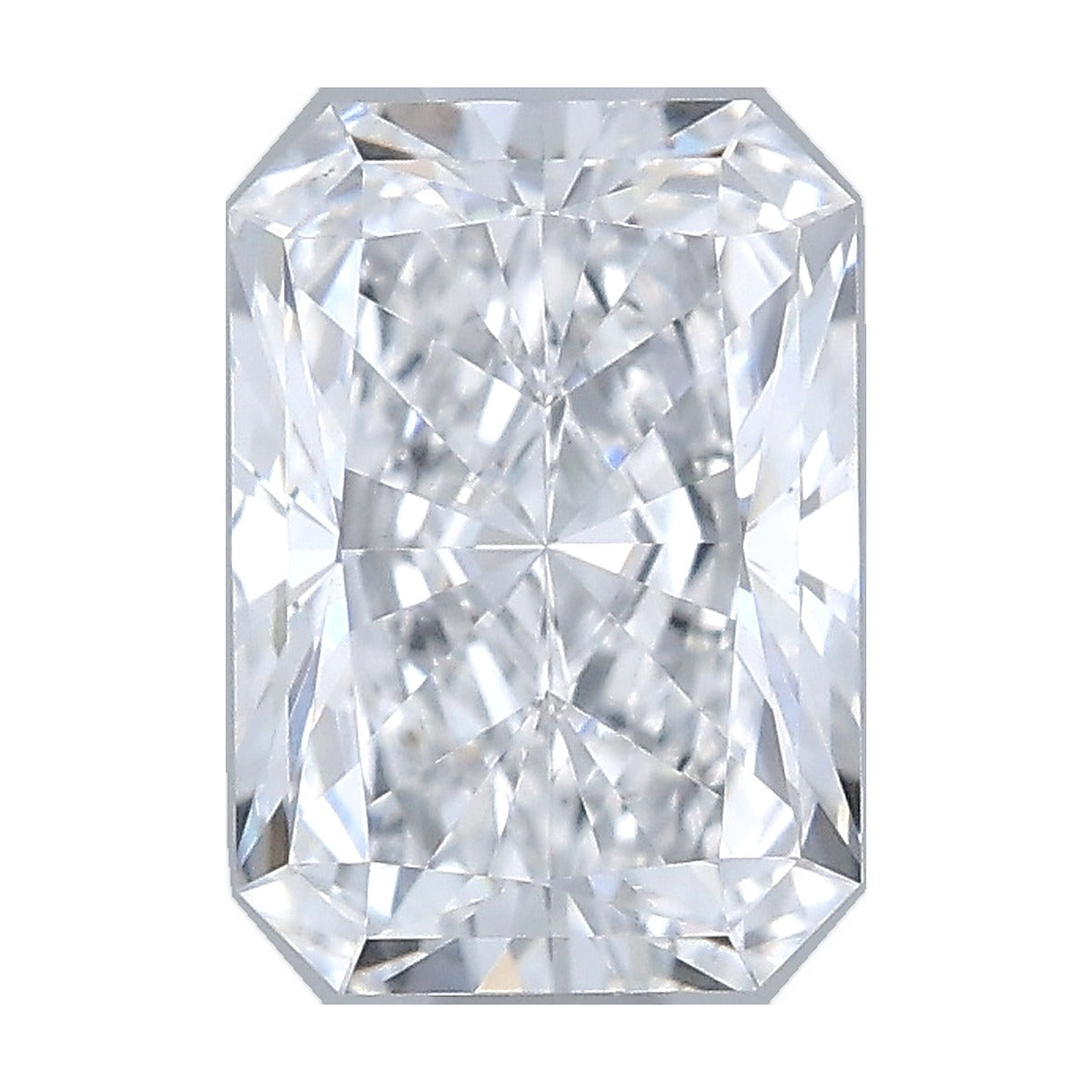 1.03 ct radiant lab-grown diamond, D color, VS1 clarity, IGI certified, still from its 360° video