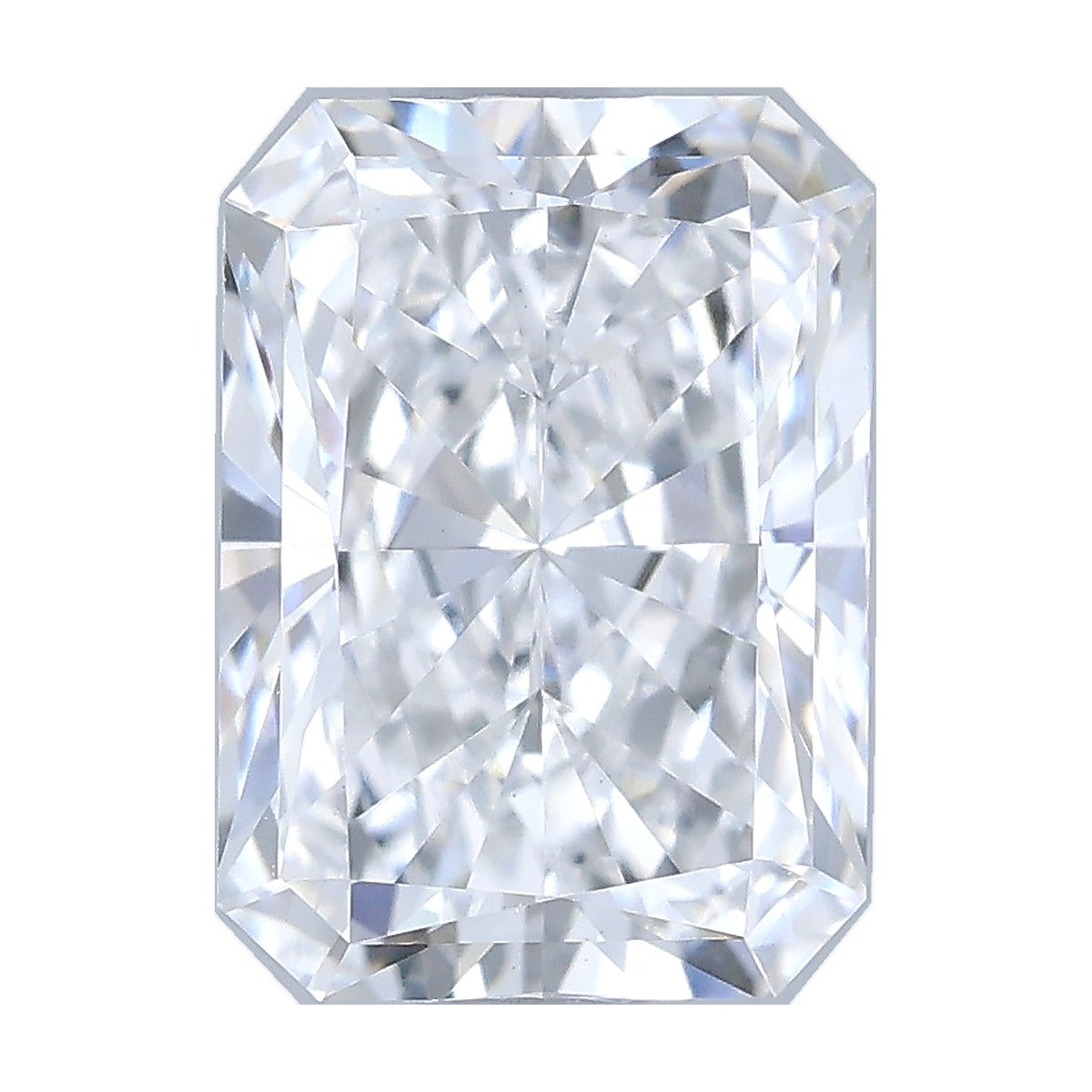 1.03 ct radiant lab-grown diamond, D color, VS1 clarity, IGI certified, still from its 360° video
